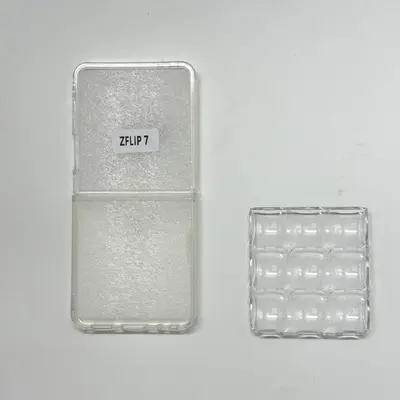 Samsung Galaxy Z Flip 8 case, DIY accessories, silicone