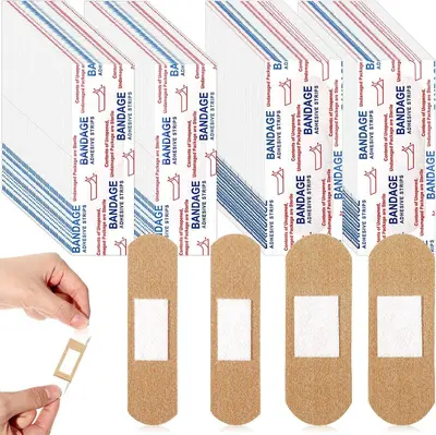 Breathable Elastic Fabric Wound Plasters in Multiple Sizes - 6