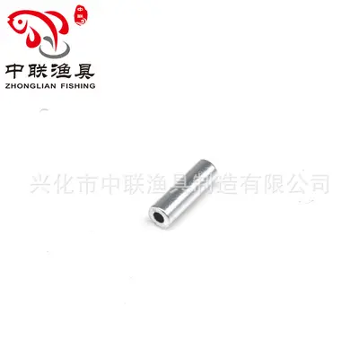 Round, Single-Tube and Oval Aluminum Sleeves for Fishing Line Sets