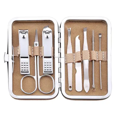 Stainless steel 19-piece nail care kit - 12