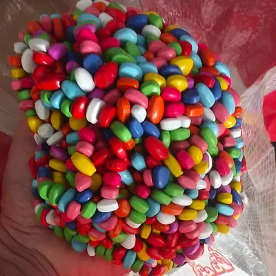 Manyetik renkli cilalı küçük mıknatıs taneleri, çocuklar için eğitici oyuncak - 13