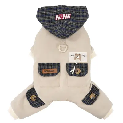 Pet Dog Four-Legged Cotton Coat, Autumn Winter
