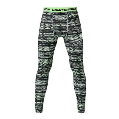 Erkek spor fitness uzun pantolon, hızlı kuruyan dar kesim - 7