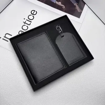 Außenhandel Punkt Reise Reisepass Tasche Gepäck Etikett Geschenkbox Set Reisepass Abdeckung Gepäck Etikett - 7