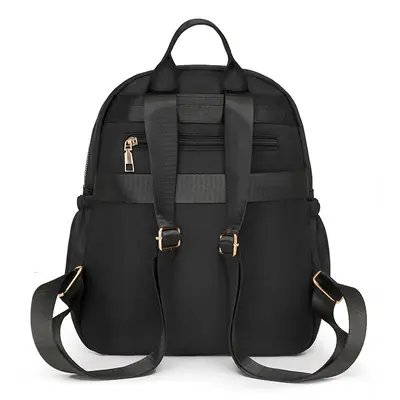 Oxford Cloth Women's Backpack, Diamond-Quilted Nylon, Small Travel Backpack - 3