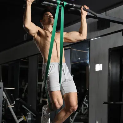 Fitness Resistance Band for Pull-Ups, Strength Training and Yoga Stretching, Men and Women - 3