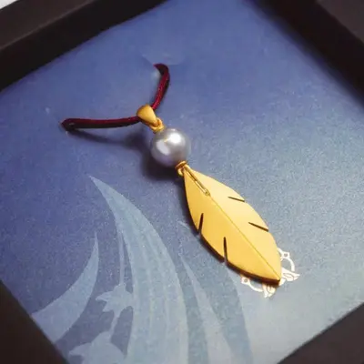Scaramouche Necklace, Genshin Impact Fan-Made Collarbone Chain