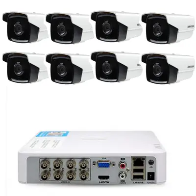 Hikvision 8-channel POE surveillance kit