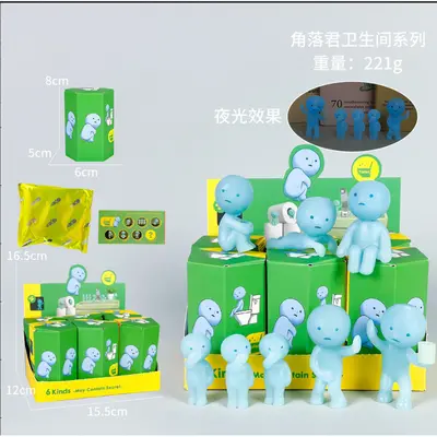 Engel-Ecke Kun Glow-in-the-Dark Blindbox-Figur Handyhalter - 11