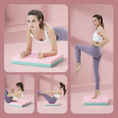 Mini-Yogamatte für Planken- und Kopfstand-Übungen - 4