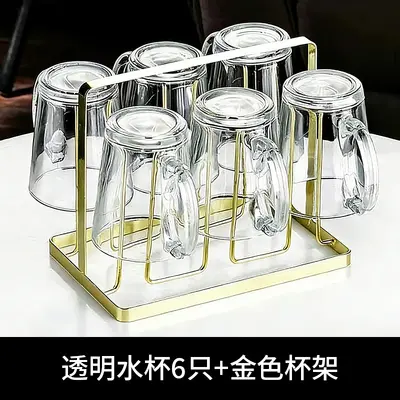 Heat-Resistant Glass Water Jug and Cup Set with Cold Brew Gift Box - 13