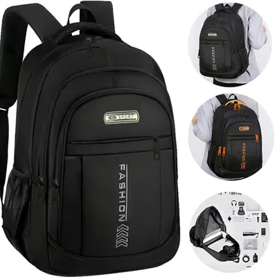 Large-Capacity Laptop Backpack for High School and College Students