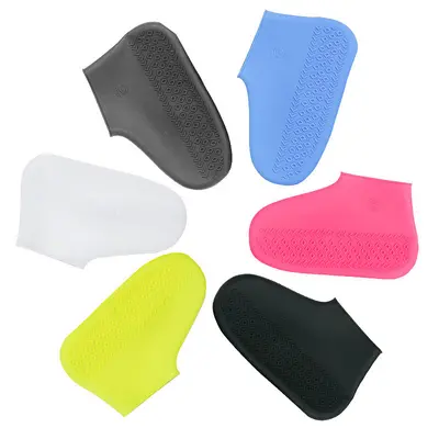 Waterproof Silicone Shoe Covers, Non-Slip Rain Protection - 5