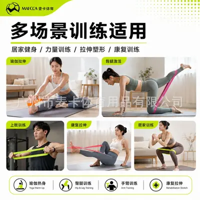 Resistance band, fitness elastic band, yoga strength, pull-up band