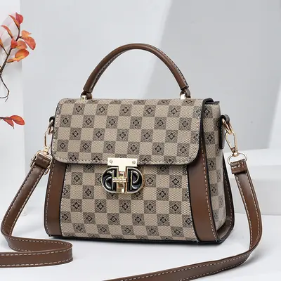 Women's Single Shoulder Bag, Small Square Versatile Design - 10