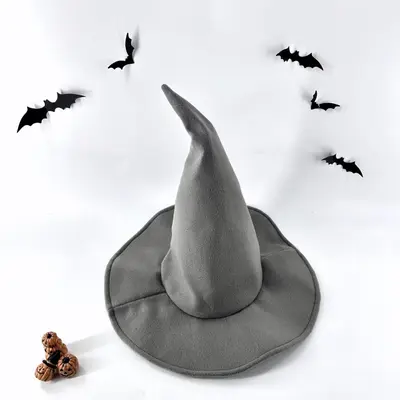 Halloween Witch Hat for Adults and Children, Party Costume Hat - 7