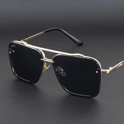 Pilot Sunglasses for Men, Driving UV Protection, Anti-Glare Sunglasses for Men, Travel Driving Super Cool Eyewear, Trendy