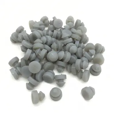 T-shaped silicone dust plug, colorful cylinder, high temperature resistant
