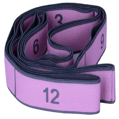 Numbwin Yoga Pilates 12-Level Stretch Band - 9