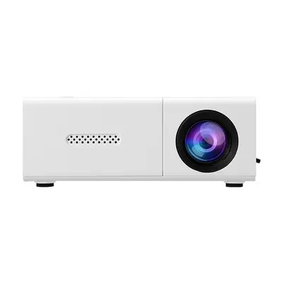 Sınır ötesi YG300 projektör çocuk küçük mini projektör ev duvar projeksiyonu 4K yüksek çözünürlüklü taşınabilir projektör - 10