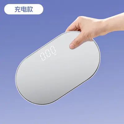 Bluetooth Lot Mirror Upgraded Elliptical Mini Digital Scale Goddess Body Scale LED Display Digital Scale Health Weight Scale - 6