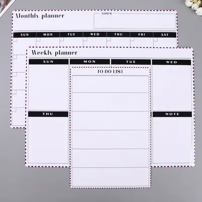 Magnetic Refrigerator Planner with Calendar and Whiteboard - 4
