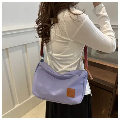 Large Capacity Korean Style Women's Shoulder Crossbody Bag - 10