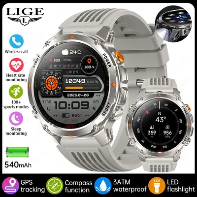 HT37 Smartwatch with Bluetooth Calling, GPS and Waterproof Design - 7