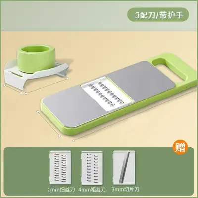 擦丝器土豆丝家用切丝器不伤手黄瓜萝卜厨房用品大全工具刨丝神器 - 9