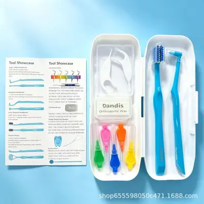 Kieferorthopädisches Mundhygiene-Set - 10