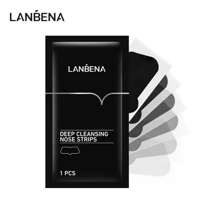 lanbena蓝蓓娜撕拉式黑头鼻贴鼻膜纸Cleansing Nose Strips一片