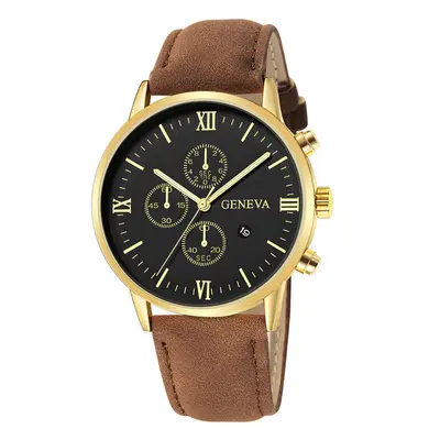 Men's wristwatch with steel band, calendar and chronograph, quartz movement - 9