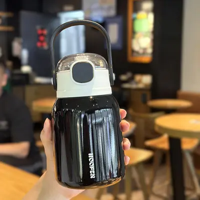 316 paslanmaz çelik termos kupası 500ml taşınabilir - 10