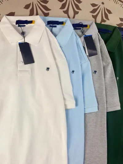 Футболка с отложным воротником RL в стиле Ralph Lauren с логотипом Little Pony, вышивкой, 100% хлопок, классический хлопковый топ с коротким рукавом, поло, экспортная модель, женская