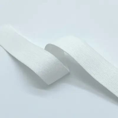 Spandex Elastik Bant, Siyah Beyaz Puantiyeli, 3-7 mm - 8