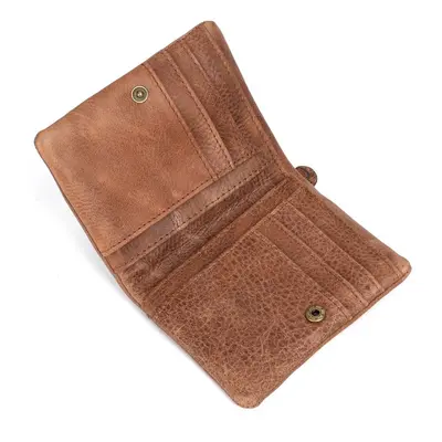 1046 Genuine Cowhide Leather Men's Short Wallet with Card Holder - 6