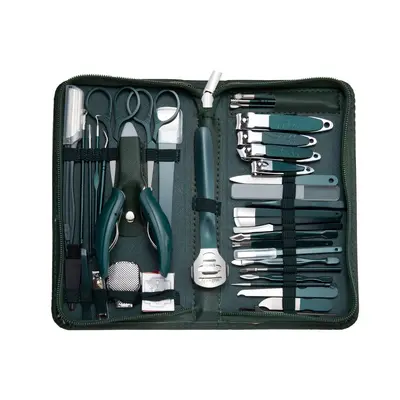Yeni tırnak makası, manikür ve manikür aletleri, ölü deriyi gidermek için kartal gagası pensesi, kaş kesme, manikür ve pedikür bakımı, 40 parçalı set