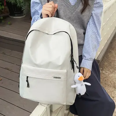 Men's Minimalist Backpack, Japanese Style, Large Capacity - 2