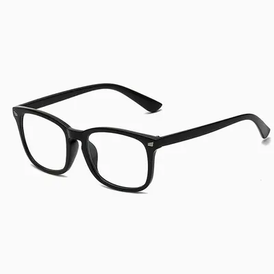 Damenbrille in Rosa mit quadratischem Rahmen und Blaulichtfilter