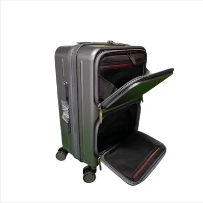 Women's Luggage 20 Inch, Front Double-Opening Lid, Combination Lock, Carry-On - 6