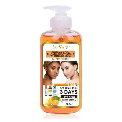 Cross-border AHA original solution vitamin C ampoule essence fruit acid moisturizing repair brightening skin lightening serum 500ml - 11
