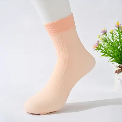 Children's Socks, Candy Colors, Thin, Short, Spring-Summer - 12