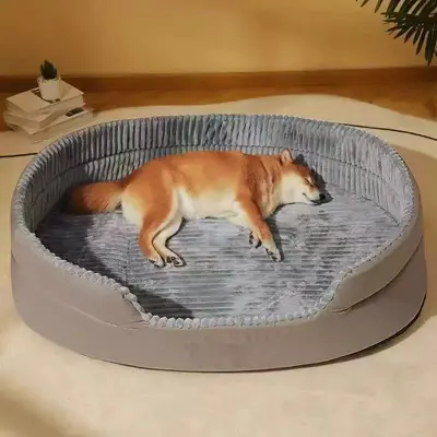 Four-Season Thick Dog Bed, Washable, for Small and Medium Dogs and Cats - 7
