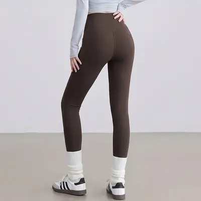 瑜伽长裤女秋冬季新款外穿高腰运动跑步普拉提训练瑜伽服女批发