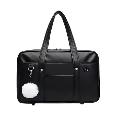 Japanische Schultasche Schulrucksack JK Uniform-Tasche Schulter-PU-Uniform-Tasche Pendler-Aktentasche Rucksack Computertasche Reisetasche - 6