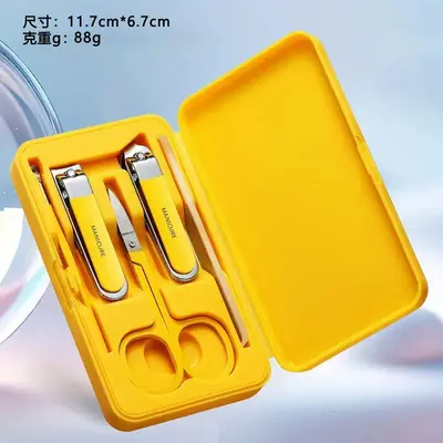 Nail care kit scissors pliers file and tools - 8
