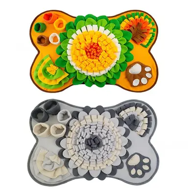 Knochenförmige Schnüffelmatte für Hunde, Geruchstraining und langsames Fressen - 6