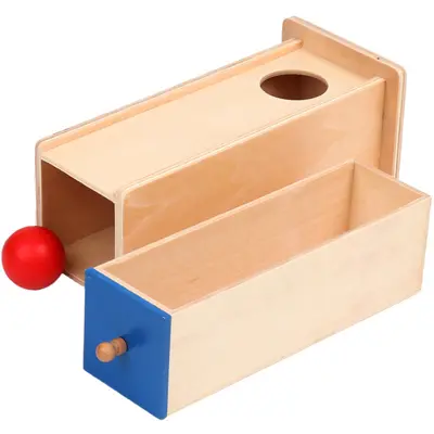 Montessori-Münzeinwurf-Schubladenbox für Kleinkinder 1-3 Jahre - 11