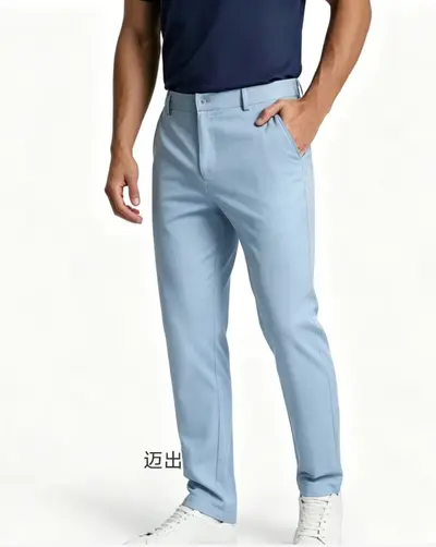 Erkek golf jogger slim fit uzun pantolon - 12
