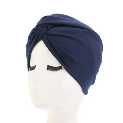 Cotton Turban Hat, Twist Hat, Model TJM-163 - 10